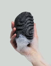 Load image into Gallery viewer, Bamboo Charcoal Exfoliating Sponge