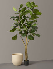 Load image into Gallery viewer, Faux Fiddle Leaf Fig Tree
