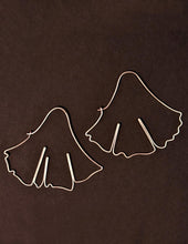 Load image into Gallery viewer, Gingko Leaf Earrings
